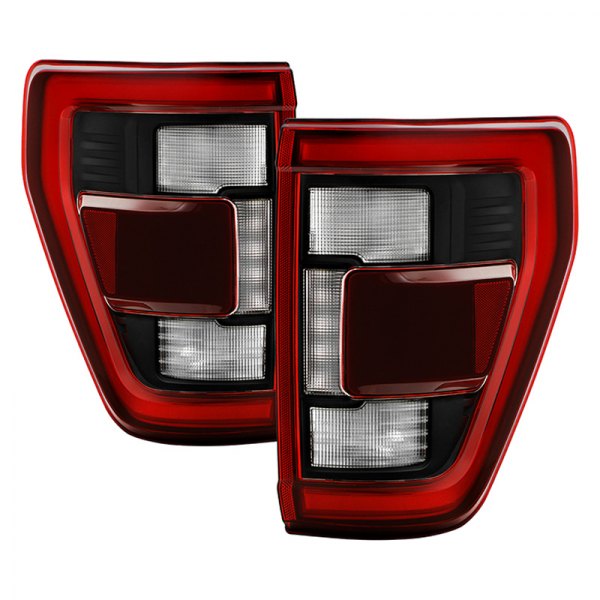 Spyder® - Black Factory Style LED Tail Lights, Ford F-150