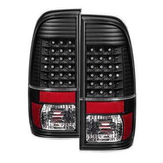 Spyder® - Driver and Passenger Side Black LED Tail Lights