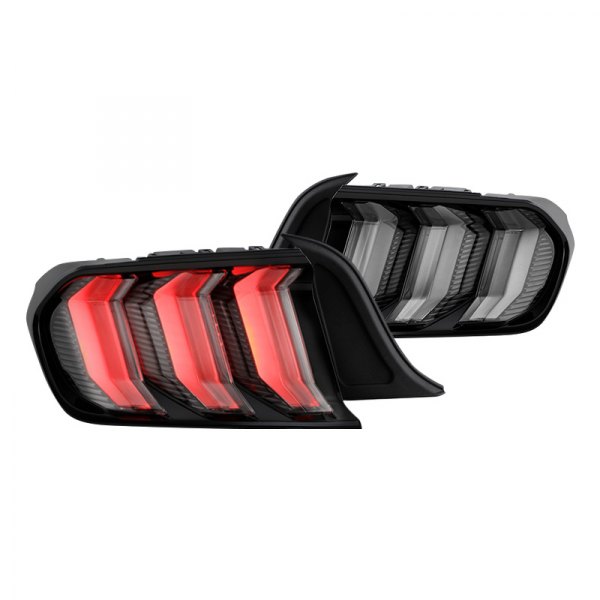 Spyder® - Sequential Fiber Optic LED Tail Lights, Ford Mustang