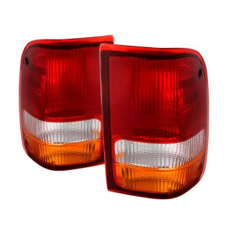 Spyder® - Chrome Red/Amber Factory Style Tail Lights