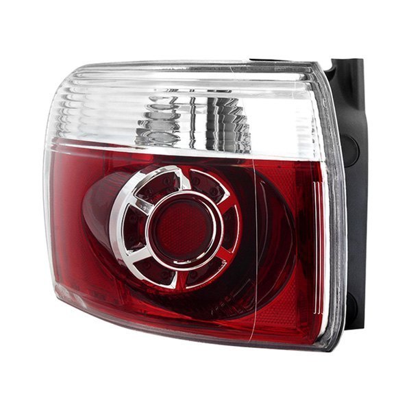 Spyder® - Passenger Side Outer Chrome/Red Factory Style Tail Light, GMC Acadia