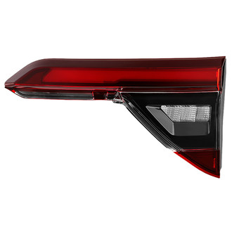 Spyder® - Passenger Side Inner Black/Red Factory Style Fiber Optic LED Tail Light
