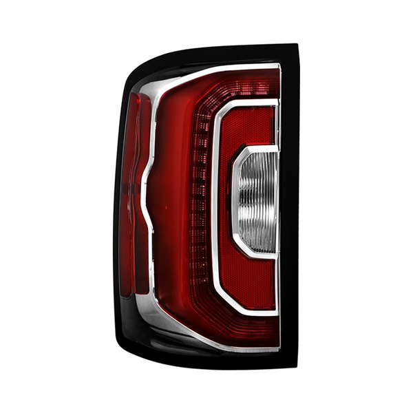 Spyder® - Driver Side Chrome/Red Factory Style LED Tail Light