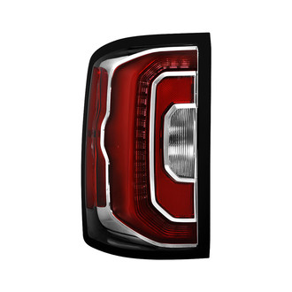 Spyder® - Driver Side Chrome/Red Factory Style LED Tail Light