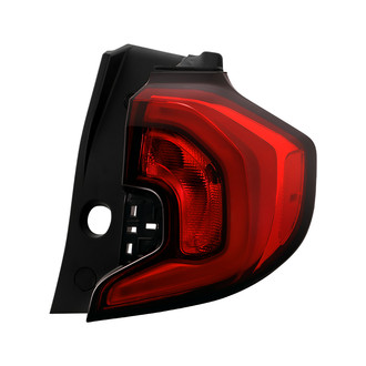 Spyder® - Passenger Side Black/Red Factory Style Fiber Optic LED Tail Light