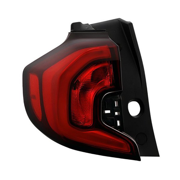 Spyder® - Driver Side Black/Red Factory Style Fiber Optic LED Tail Light