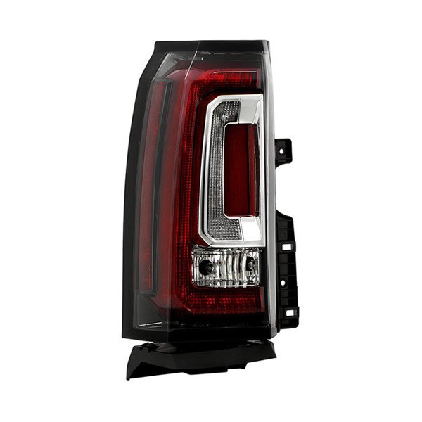 Spyder® - Driver Side Black/Chrome Red Factory Style LED Tail Light