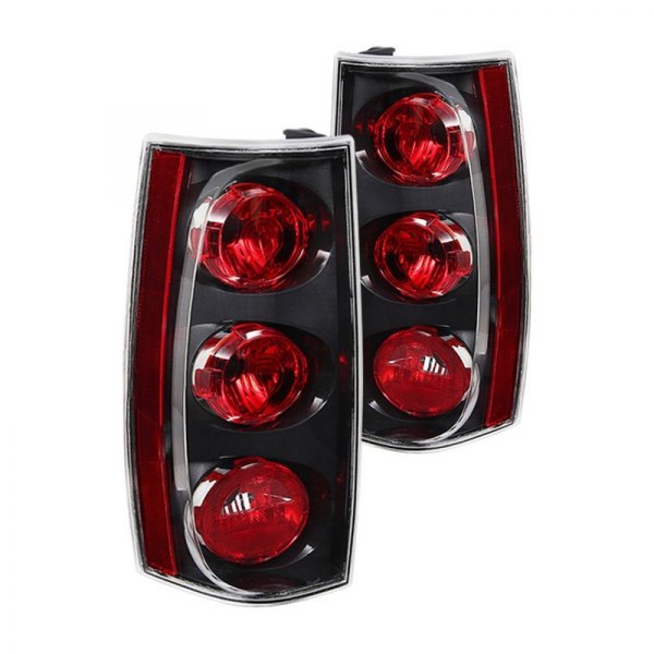 Spyder® - Black/Red Factory Style Tail Lights, GMC Yukon Denali