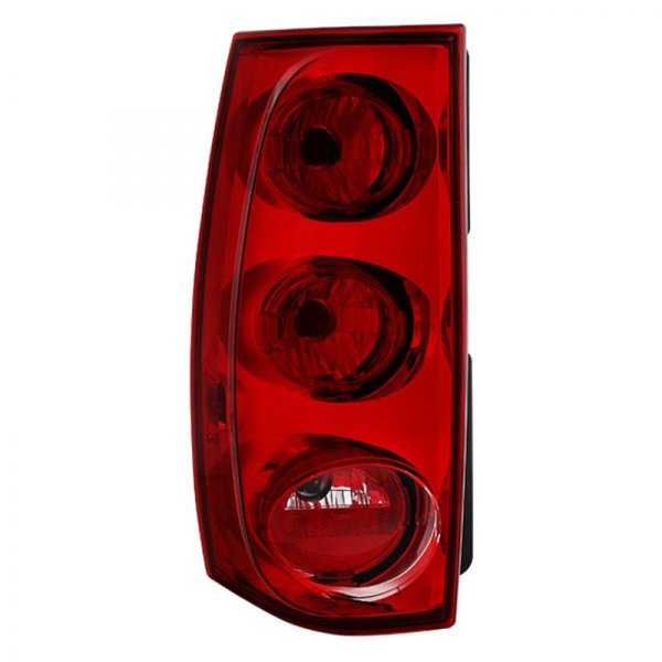 Spyder® - Driver Side Chrome/Red Factory Style Tail Light, GMC Yukon