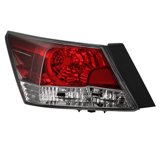 Spyder® - Driver Side Outer Chrome/Red Factory Style Tail Light