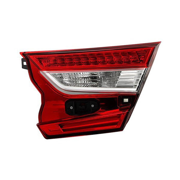 Spyder® - Passenger Side Inner Chrome/Red Factory Style LED Tail Light
