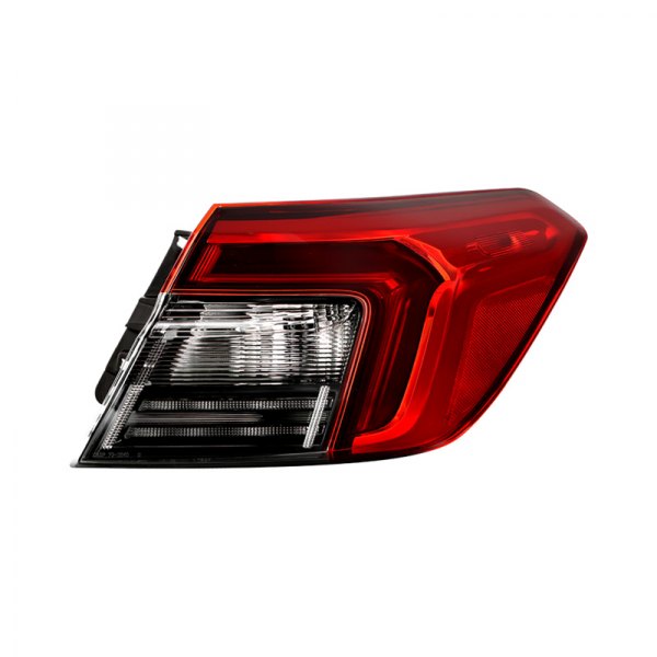 Spyder® - Passenger Side Outer Chrome Factory Style Tail Light