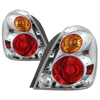 Spyder® - Chrome Red/Amber Factory Style Tail Light
