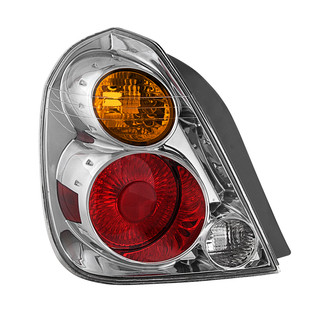 Spyder® - Driver Side Chrome Red/Amber Factory Style Tail Light