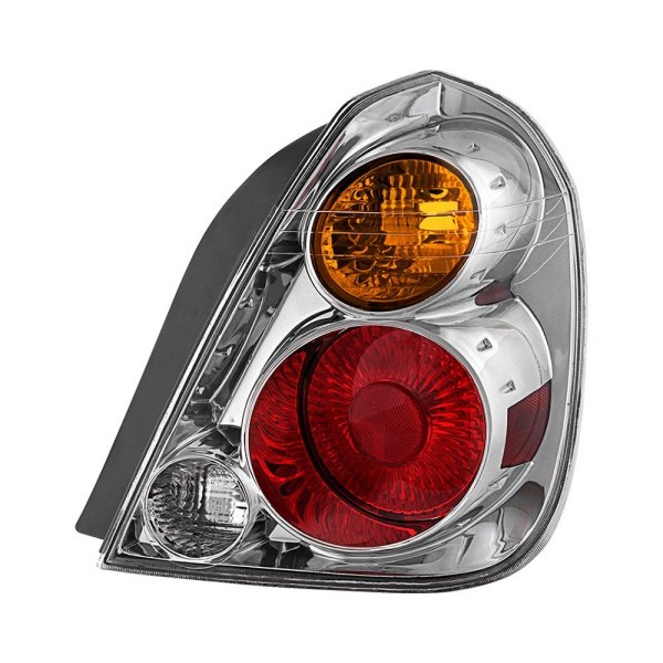 Spyder® - Passenger Side Chrome Red/Amber Factory Style Tail Light, Nissan Altima