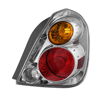 Spyder® - Passenger Side Chrome Red/Amber Factory Style Tail Light