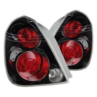 Spyder® - Driver and Passenger Side Black/Red Factory Style Tail Lights