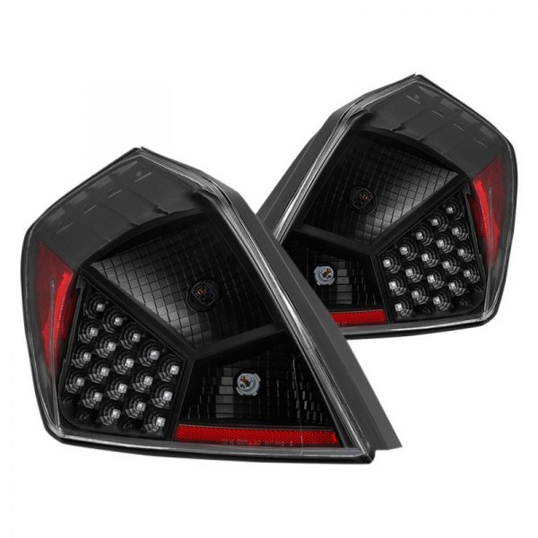 Spyder® - Black LED Tail Lights, Nissan Altima