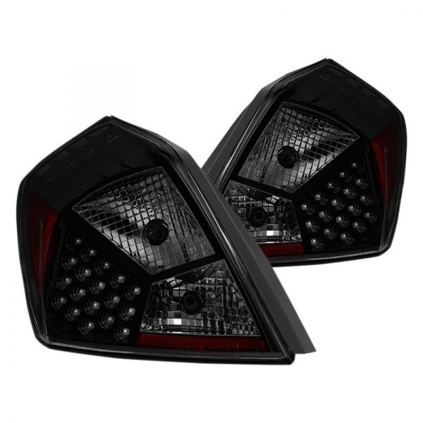 Spyder® - Black/Smoke LED Tail Lights, Nissan Altima