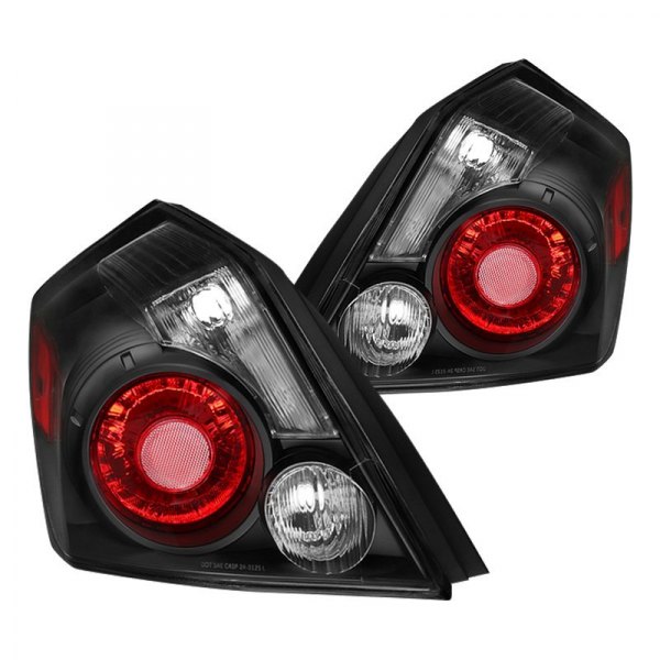 Spyder® - Black/Smoke Factory Style Tail Lights, Nissan Altima
