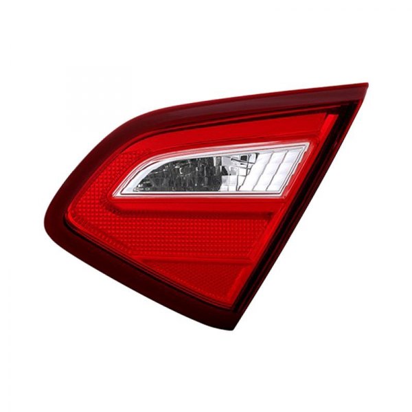Spyder® - Passenger Side Inner Chrome/Red Factory Style Tail Light, Nissan Altima