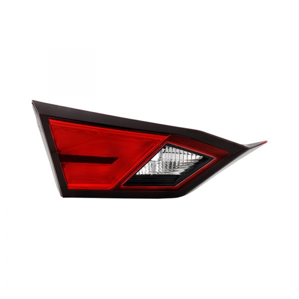 Spyder® - Driver Side Inner Black/Chrome Red Factory Style Tail Light, Nissan Altima