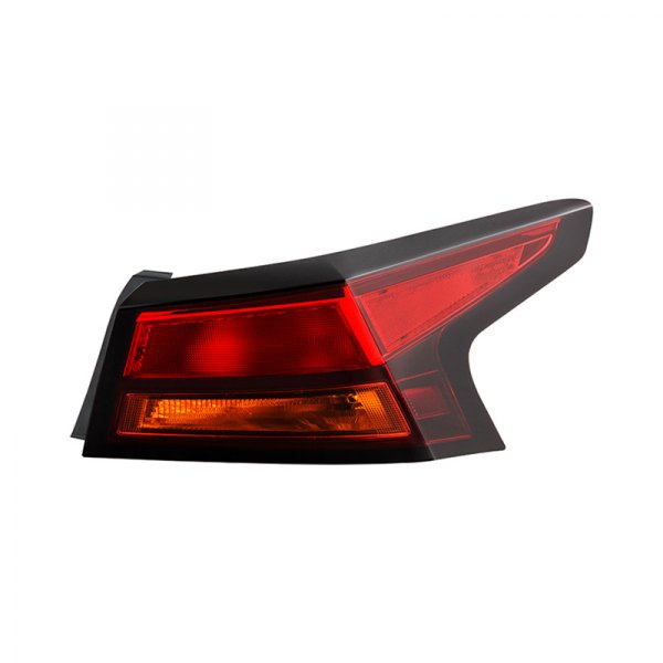 Spyder® - Passenger Side Outer Black Red/Amber Factory Style Tail Light, Nissan Altima