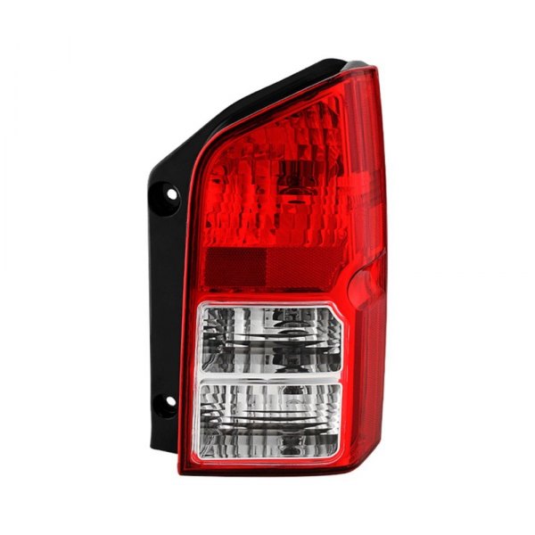 Spyder® - Passenger Side Chrome/Red Factory Style Tail Light, Nissan Pathfinder