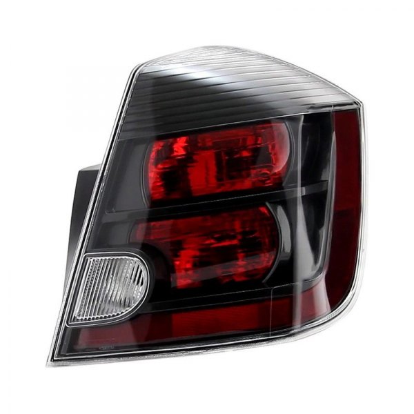 Spyder® - Passenger Side Black/Red Factory Style Tail Light, Nissan Sentra