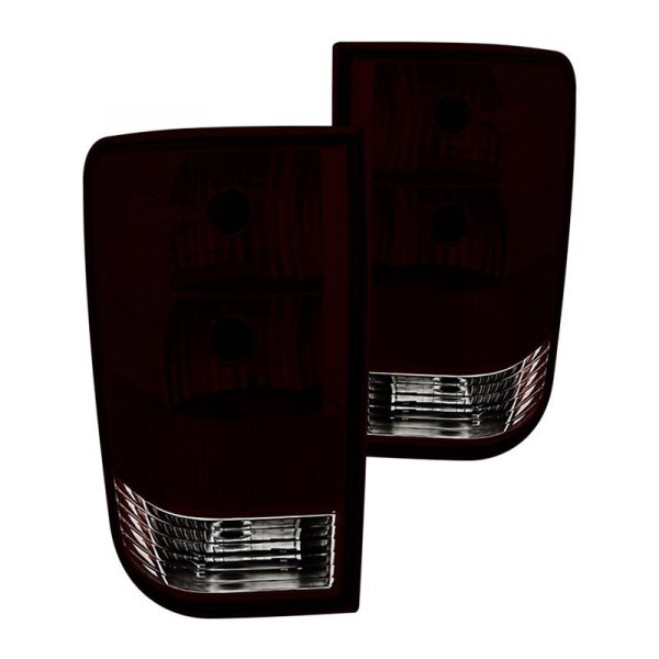 Spyder® - Chrome Red/Smoke Tail Lights, Nissan Titan
