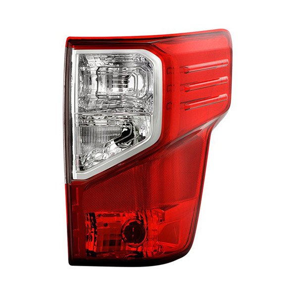 Spyder® - Passenger Side Chrome/Red Factory Style Tail Light, Nissan Titan