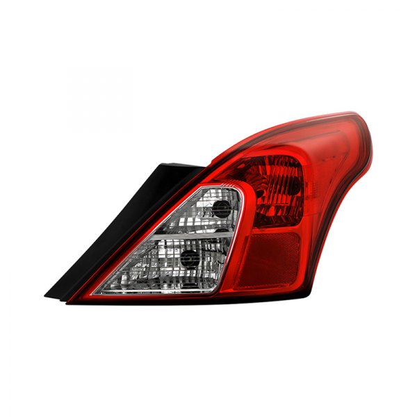 Spyder® - Passenger Side Chrome/Red Factory Style Tail Light