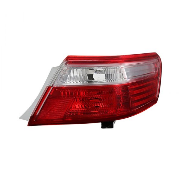 Spyder® - Passenger Side Chrome/Red Factory Style Tail Light, Toyota Camry