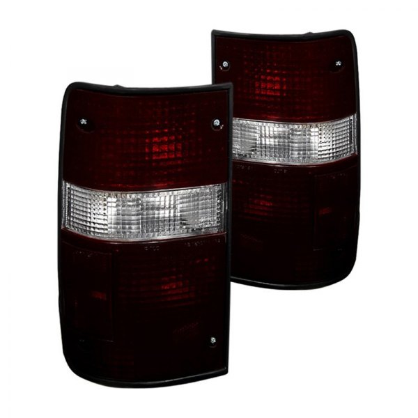 Spyder® - Chrome Red/Smoke Factory Style Tail Lights, Toyota Pick Up