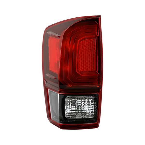 Spyder® - Driver Side Black/Red Factory Style Tail Light, Toyota Tacoma