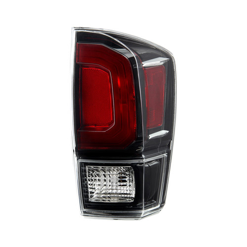 Spyder® ALT-JH-TT20T-OE-BR-R - Passenger Side Chrome/Red Factory Style ...