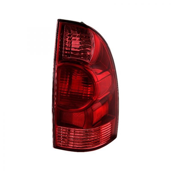 Spyder® - Passenger Side Chrome/Red Factory Style Tail Light, Toyota Tacoma