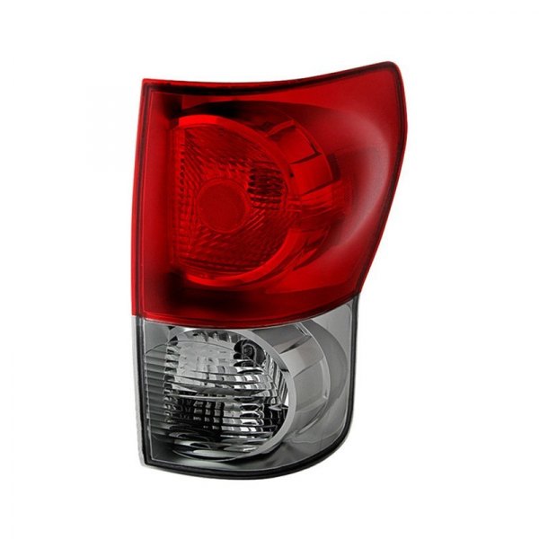 Spyder® - Passenger Side Chrome Red/Smoke Factory Style Tail Light, Toyota Tundra