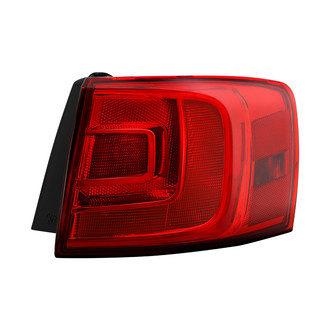 Spyder® - Passenger Side Outer Chrome/Red Factory Style Tail Light