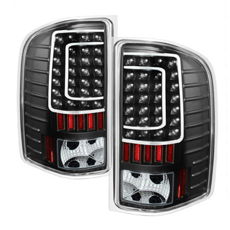 Spyder® - Driver and Passenger Side Black LED Tail Lights