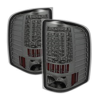 Spyder® - Driver and Passenger Side Chrome/Smoke LED Tail Lights