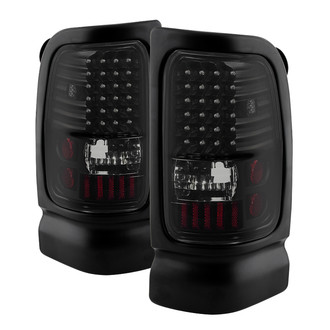 Spyder® - Driver and Passenger Side Black Red/Smoke LED Tail Lights