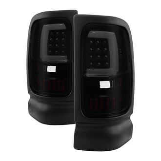 Spyder® - Driver and Passenger Side Black/Smoke Fiber Optic LED Tail Lights
