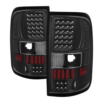 Spyder® - Driver and Passenger Side Black LED Tail Lights