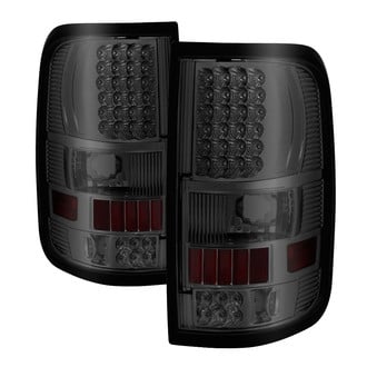 Spyder® - Driver and Passenger Side Chrome/Smoke LED Tail Lights