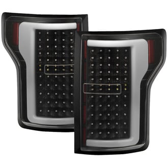 Spyder® - Driver and Passenger Side Black/Smoke LED Tail Lights
