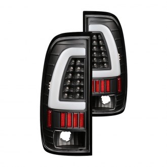 Spyder® ALT-ON-FF15097-LBLED-BK - Black Fiber Optic LED Tail Lights