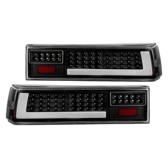 Spyder® - Driver and Passenger Side Black Fiber Optic LED Tail Lights