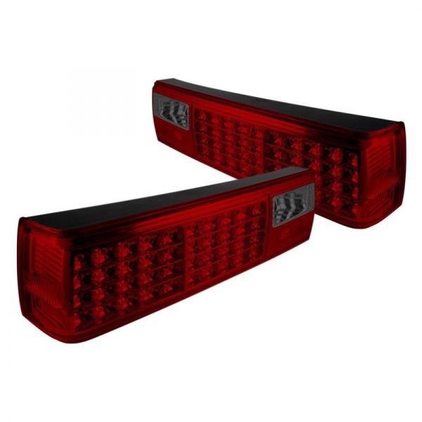 Spyder® - Chrome Red/Smoke LED Tail Lights, Ford Mustang