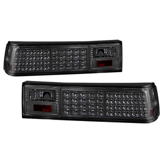 Spyder® - Driver and Passenger Side Chrome/Smoke LED Tail Lights